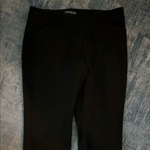 Express Editor crop pants women’s size 6 black